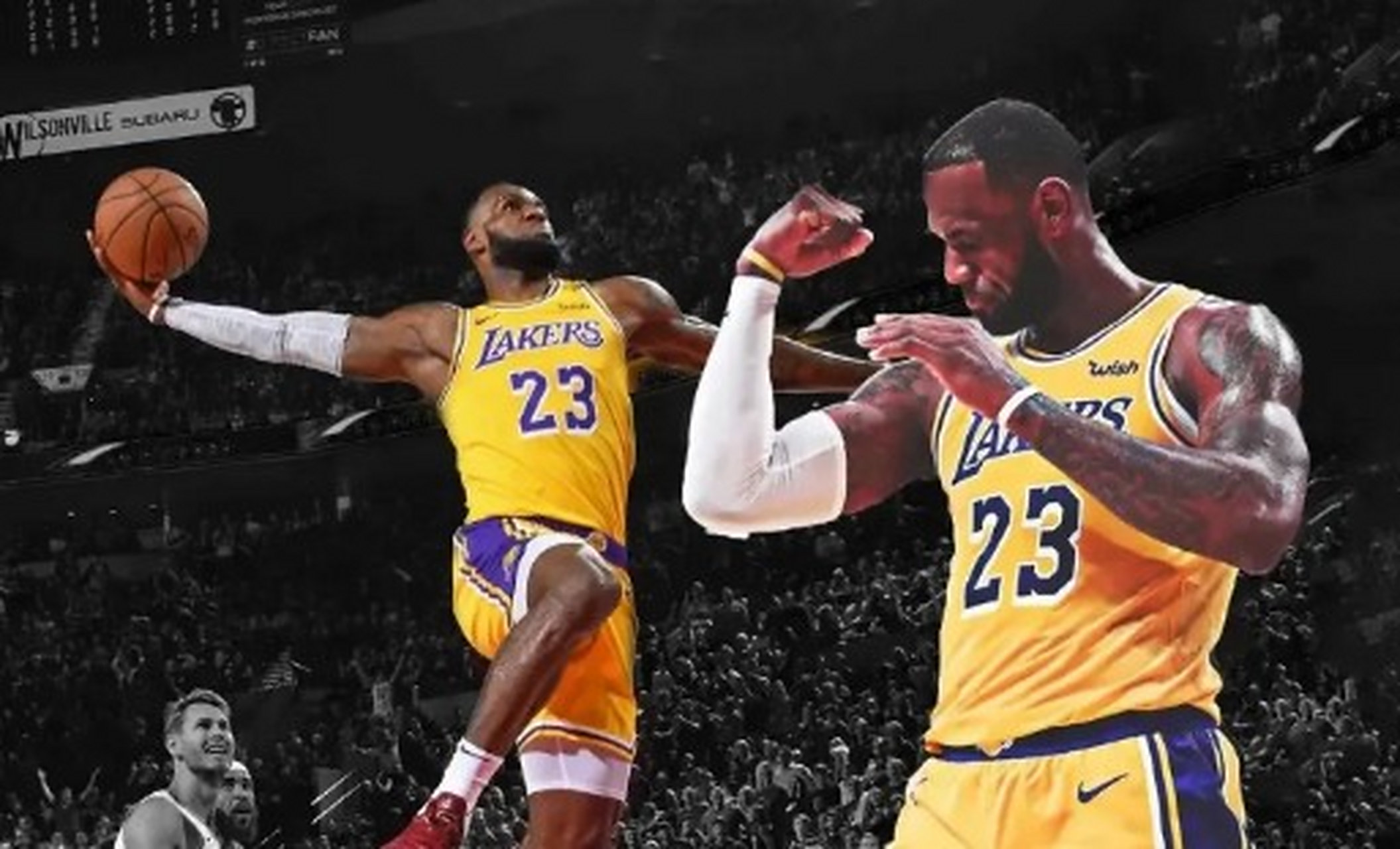 詹姆斯砍下40分，领导湖人战胜开拓者